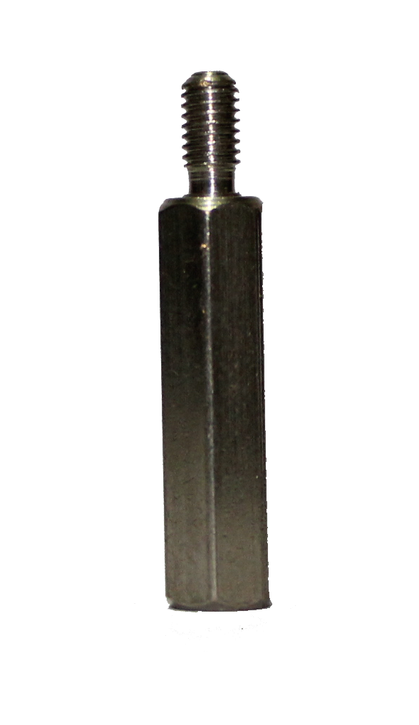 Brass Hex Stud 